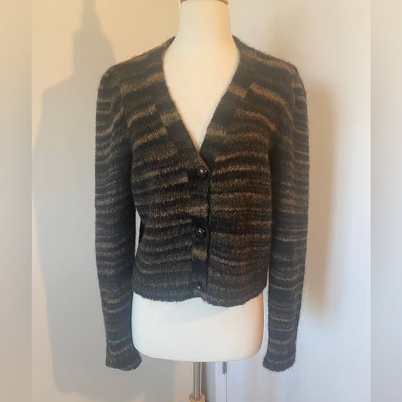 Veronica Beard Embry Puff Sleeve Cardigan - Picture 5 of 15